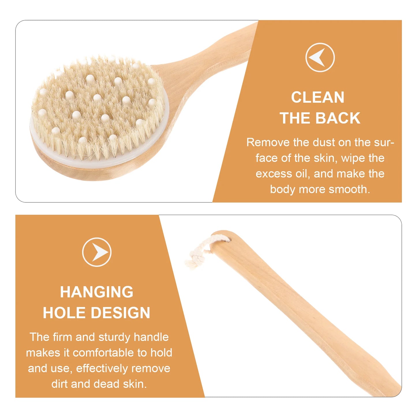 Radiance Revive Wooden Body Brush