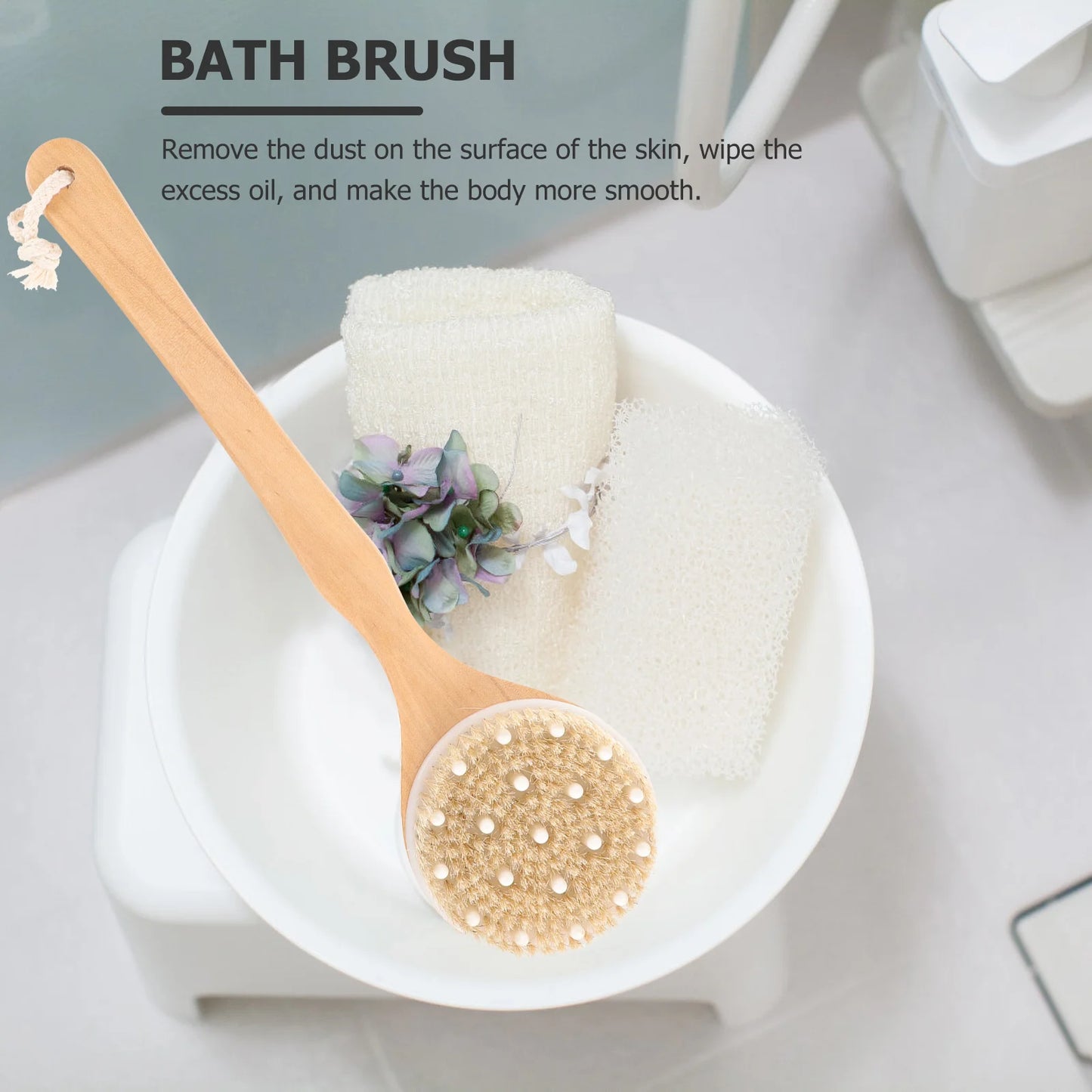 Radiance Revive Wooden Body Brush